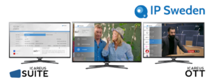 Icareus delivers a complete OTT cloud solution to IP Sweden’s new multi-tenant TV service